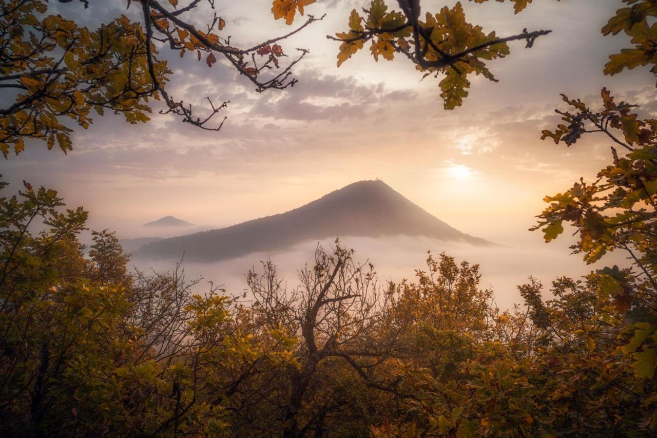 Penzion Fara Pod Milesovkou Velemin Buitenkant foto